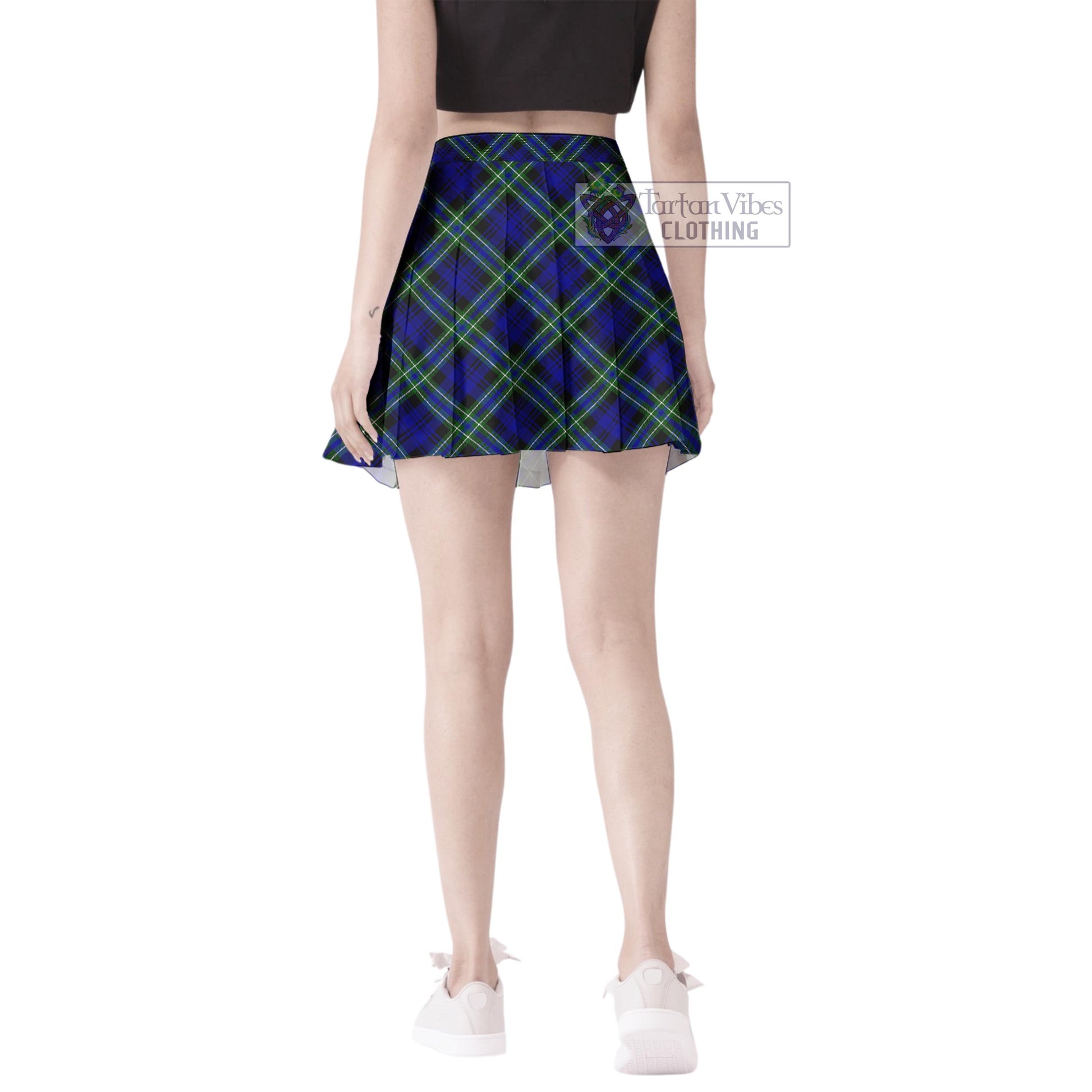 Tartan Vibes Clothing Arbuthnot Modern Tartan Women's Plated Mini Skirt