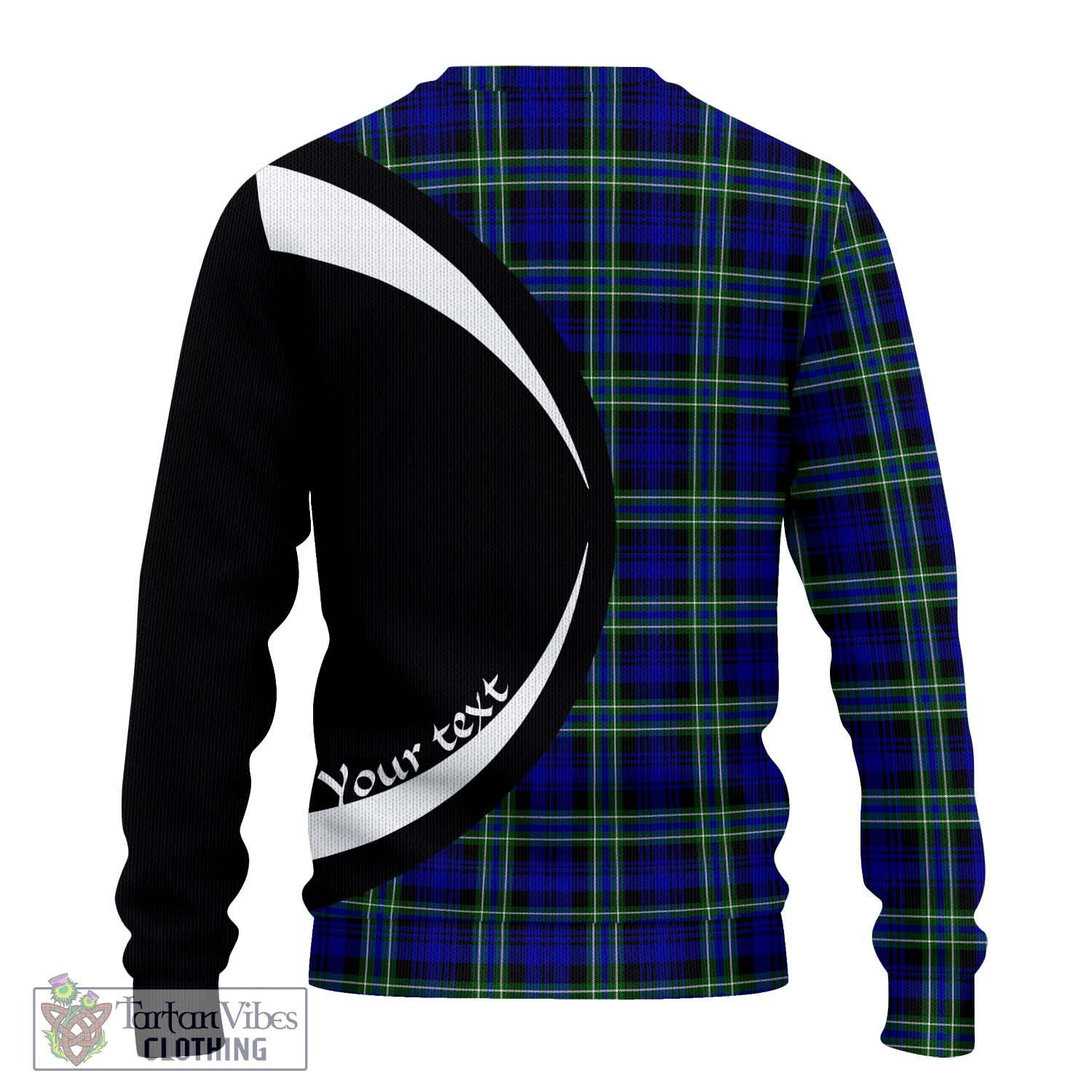 Arbuthnot Modern Tartan Ugly Sweater with Family Crest Circle Style - Tartan Vibes Clothing