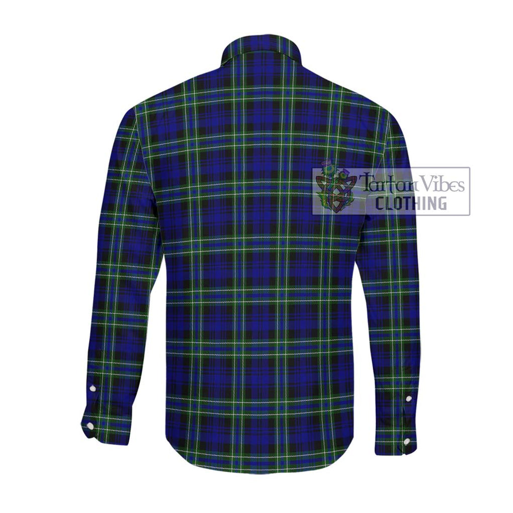 Arbuthnot Modern Tartan Long Sleeve Button Shirt with Family Crest DNA In Me Style - Tartanvibesclothing Shop