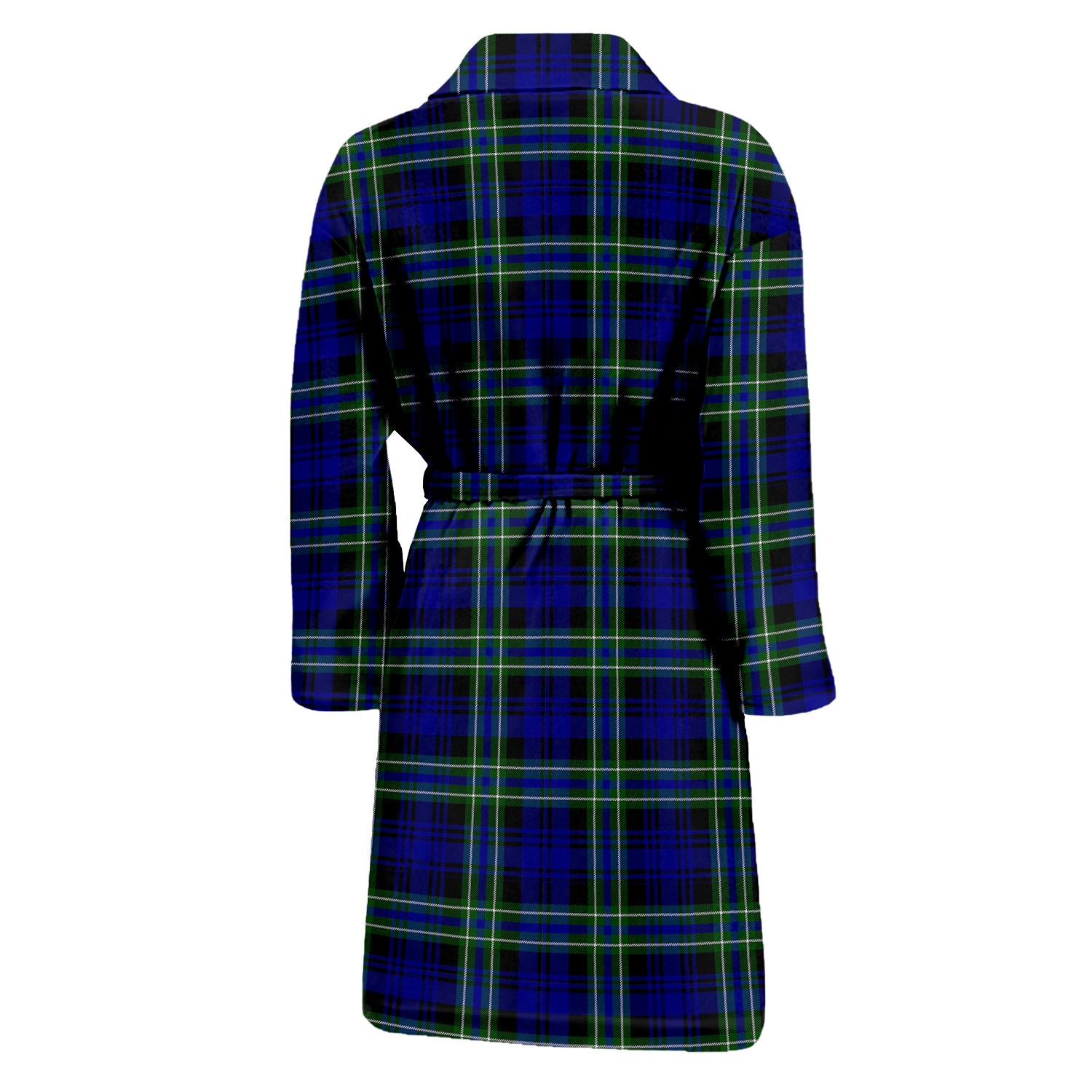 Arbuthnot Modern Tartan Bathrobe with Family Crest - Tartan Vibes Clothing