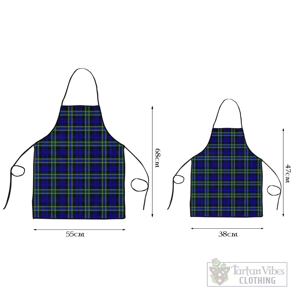 Arbuthnot Modern Tartan Apron Black L 55x68 cm - Tartan Vibes Clothing