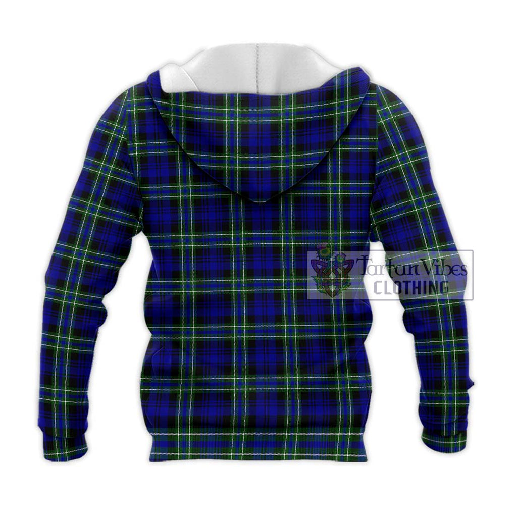 Arbuthnot Modern Tartan Knitted Hoodie with Family Crest DNA In Me Style - Tartanvibesclothing Shop