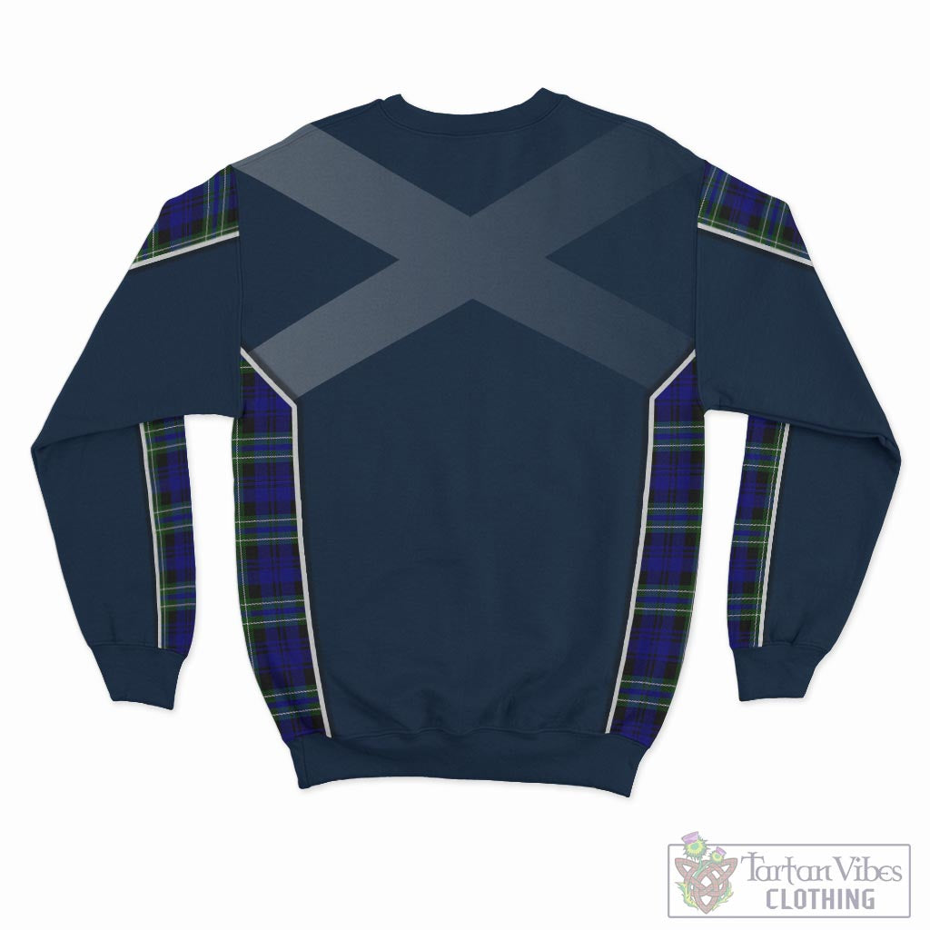 Tartan Vibes Clothing Arbuthnot Modern Tartan Sweatshirt with Family Crest and Scottish Thistle Vibes Sport Style