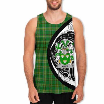 Aries Irish Clan Men's Tank Top Celtic Circle Style Men - Tartan Vibes Clothing