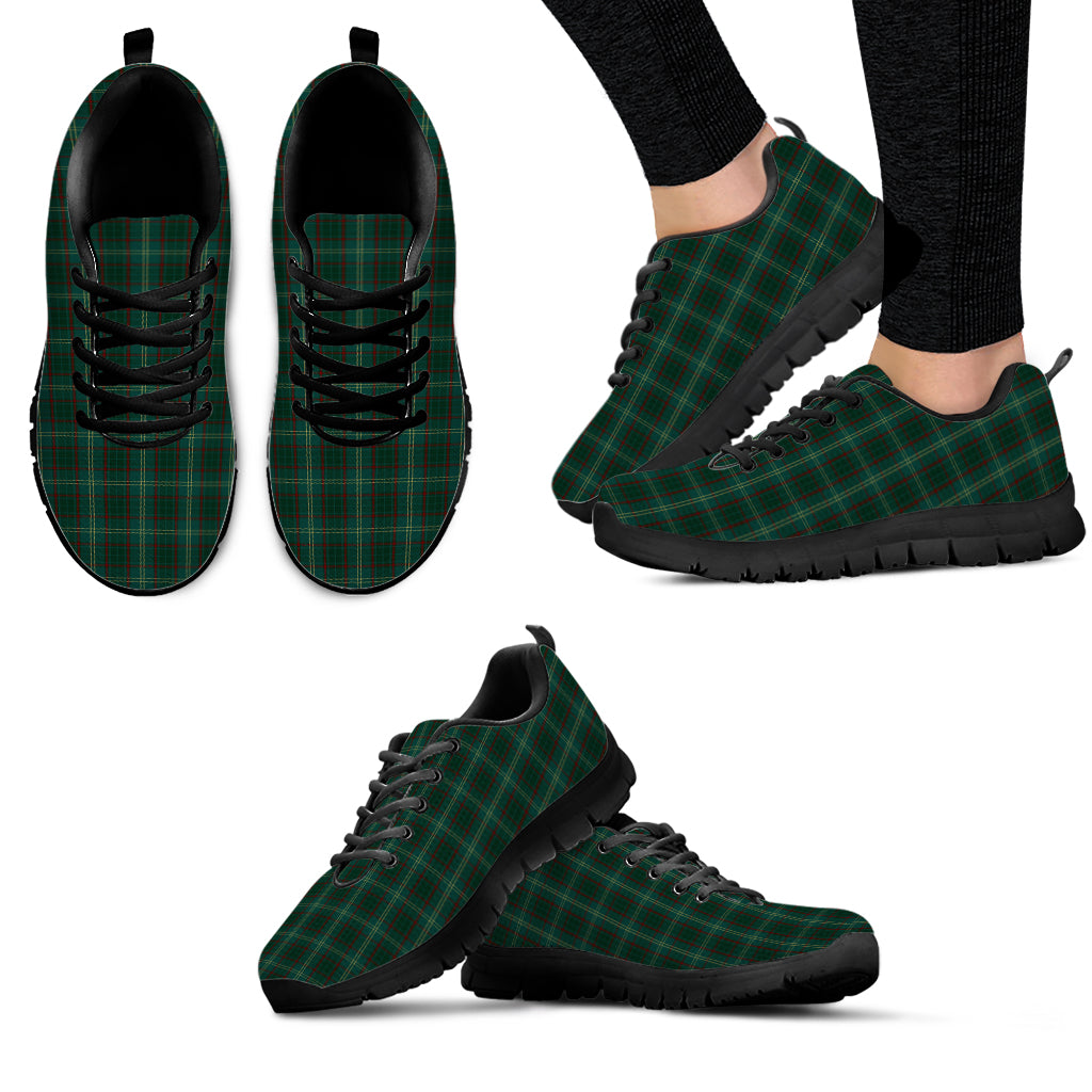 Armagh County Ireland Tartan Sneakers - Tartan Vibes Clothing