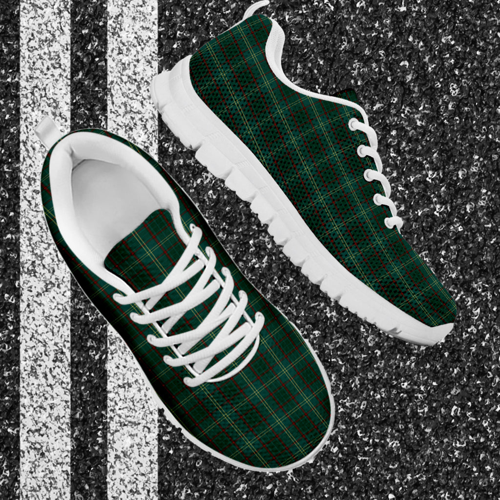 Armagh County Ireland Tartan Sneakers - Tartan Vibes Clothing