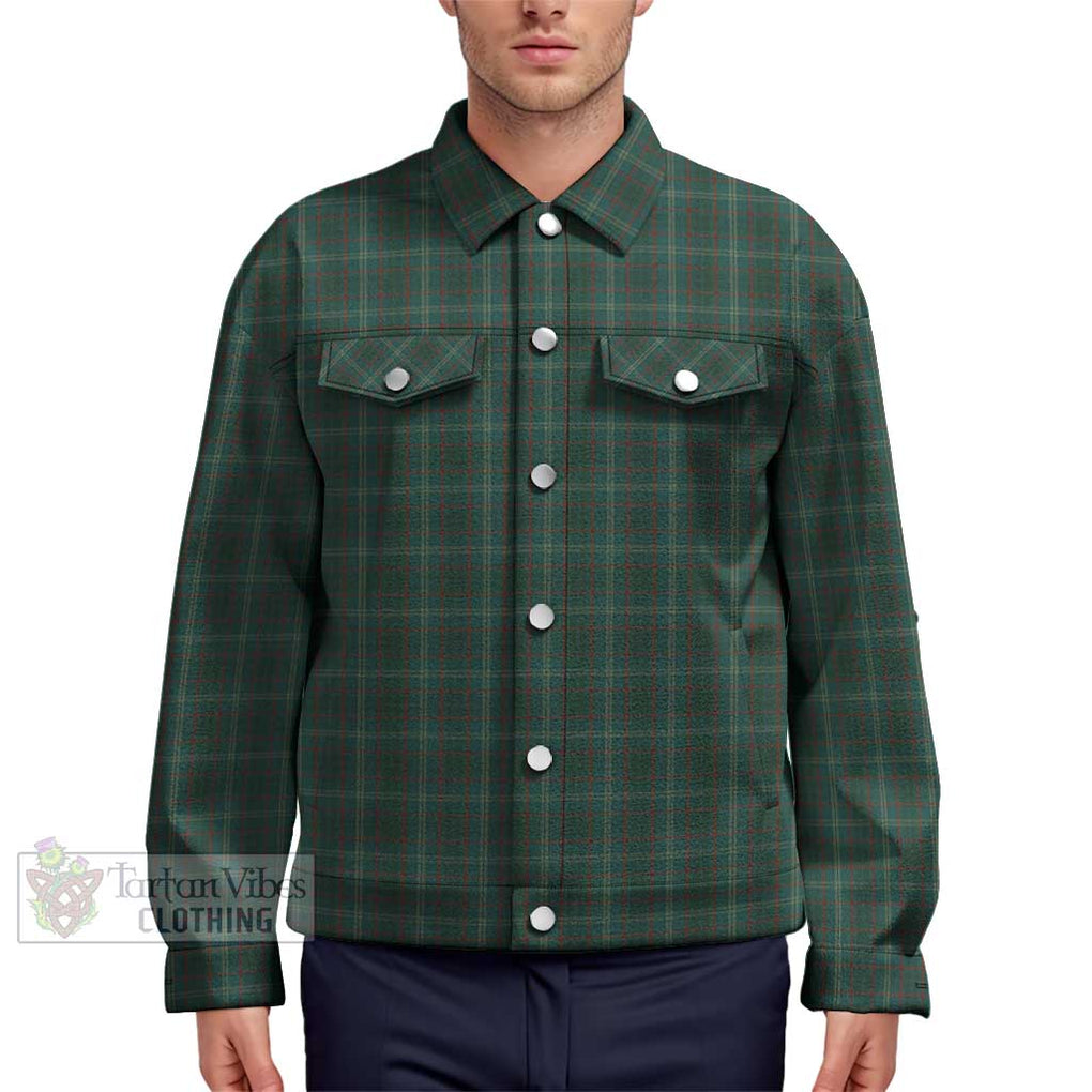 Armagh County Ireland Tartan Unisex Lapel Cotton Jacket Unisex - Tartan Vibes Clothing