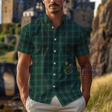 Armagh County Ireland Tartan Cotton Hawaiian Shirt