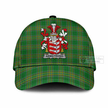 Armstrong Irish Clan Tartan Classic Cap with Coat of Arms