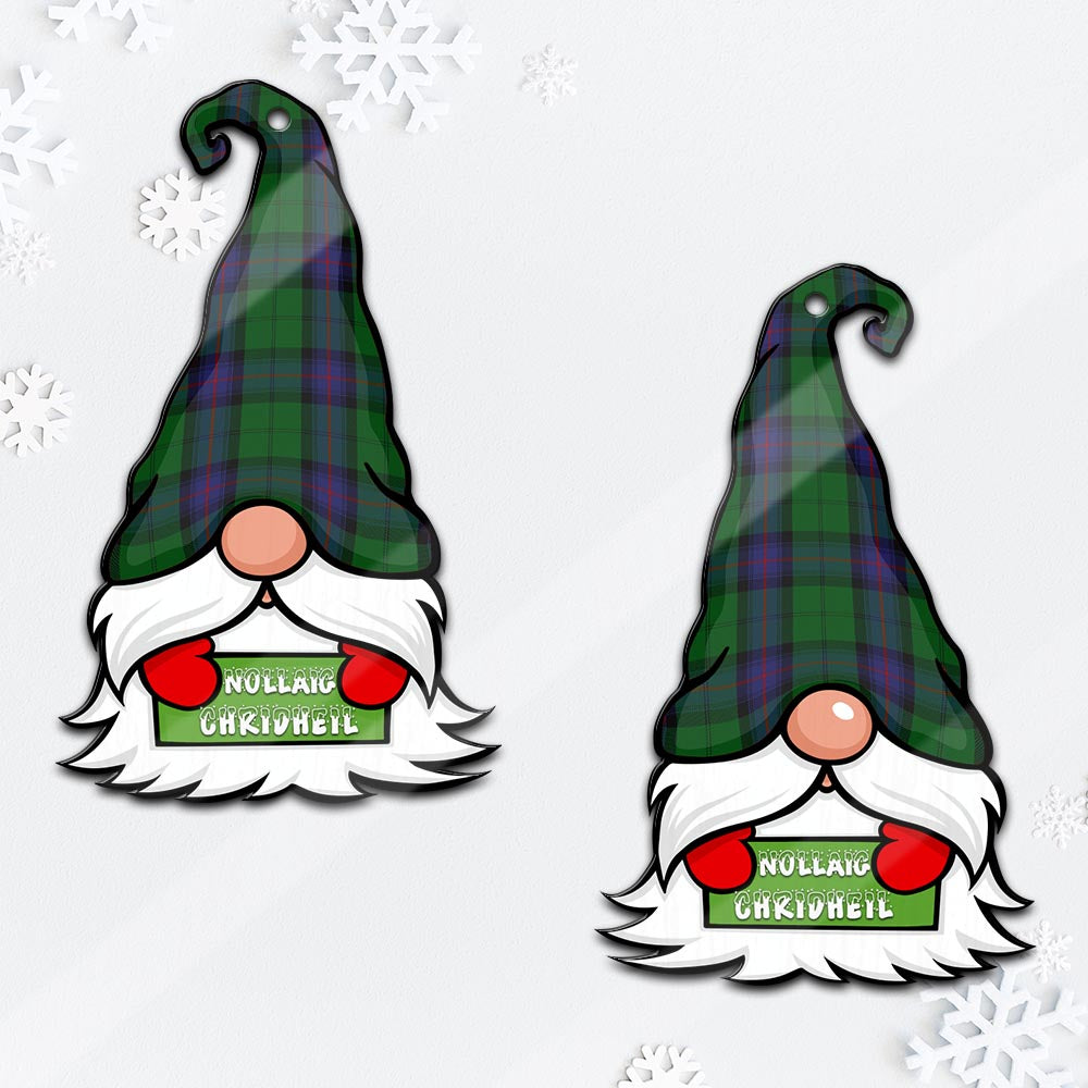 Armstrong Gnome Christmas Ornament with His Tartan Christmas Hat - Tartan Vibes Clothing