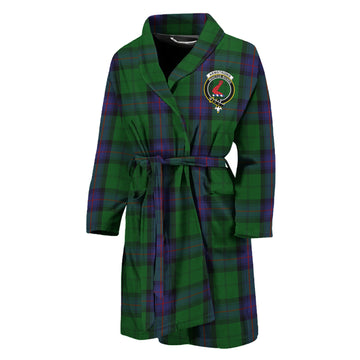 Armstrong Tartan Bathrobe with Family Crest