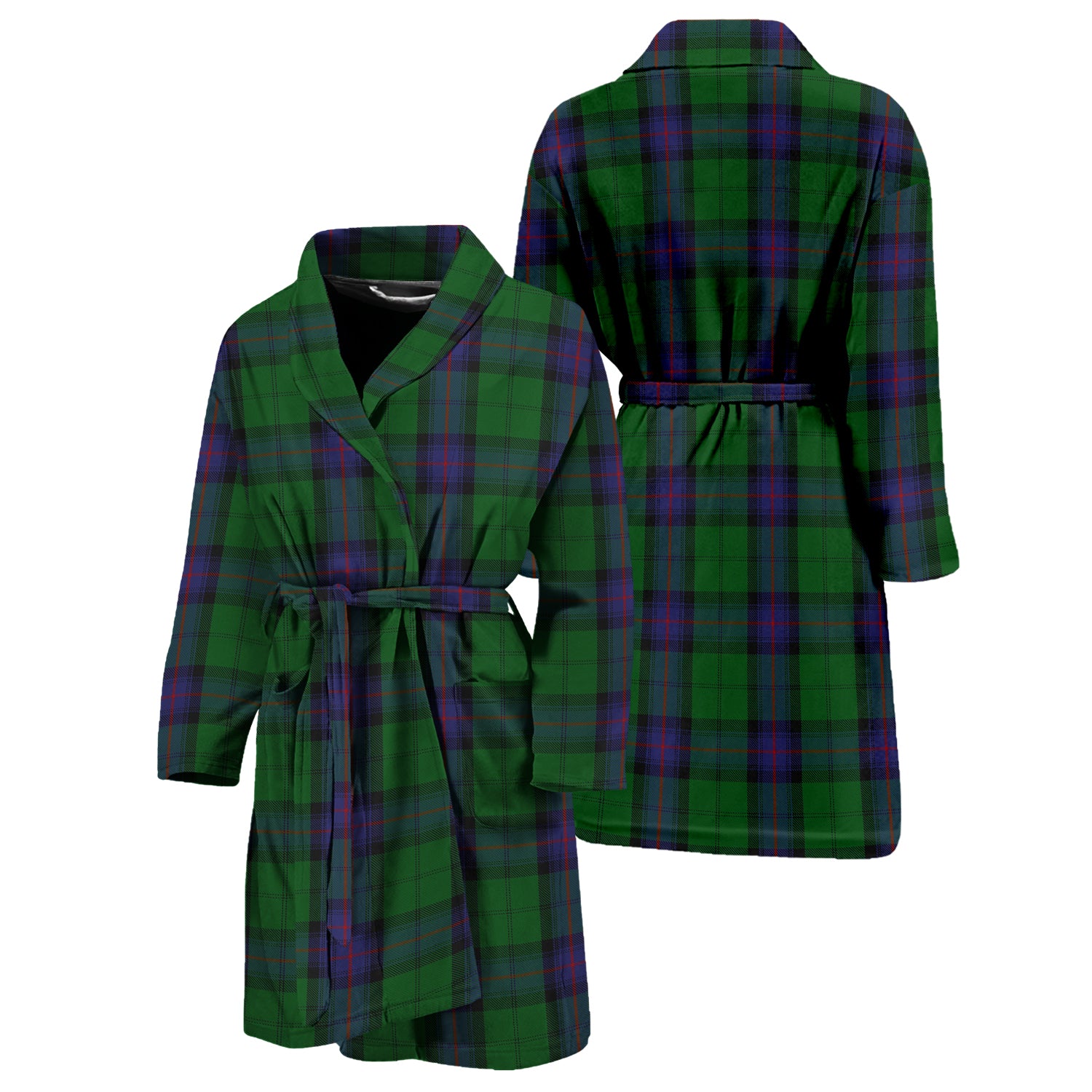 Armstrong Tartan Bathrobe Unisex M - Tartan Vibes Clothing