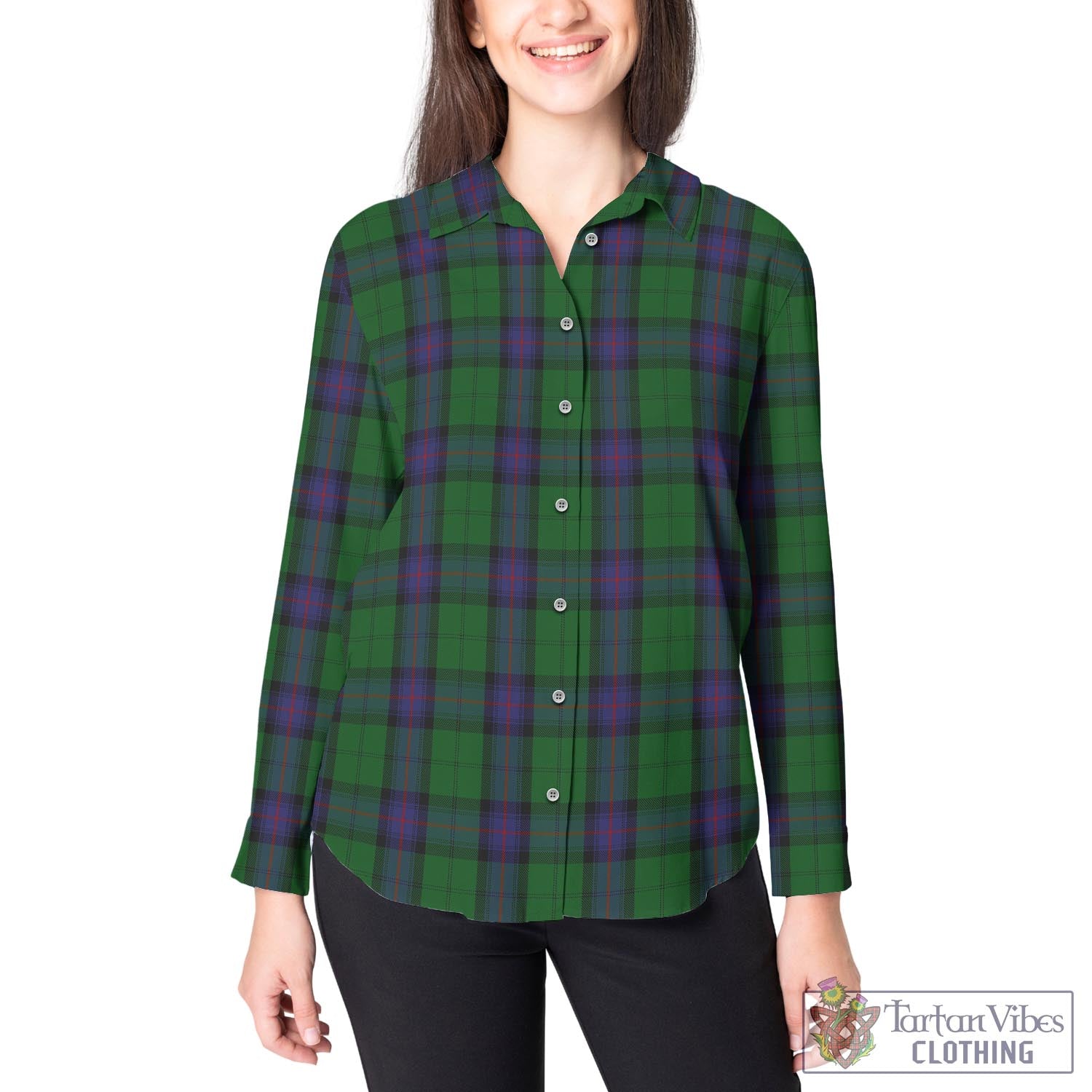 Armstrong Tartan Womens Casual Shirt