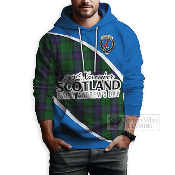 Armstrong Family Crest Tartan Hoodie Celebrate Saint Andrew's Day in Style