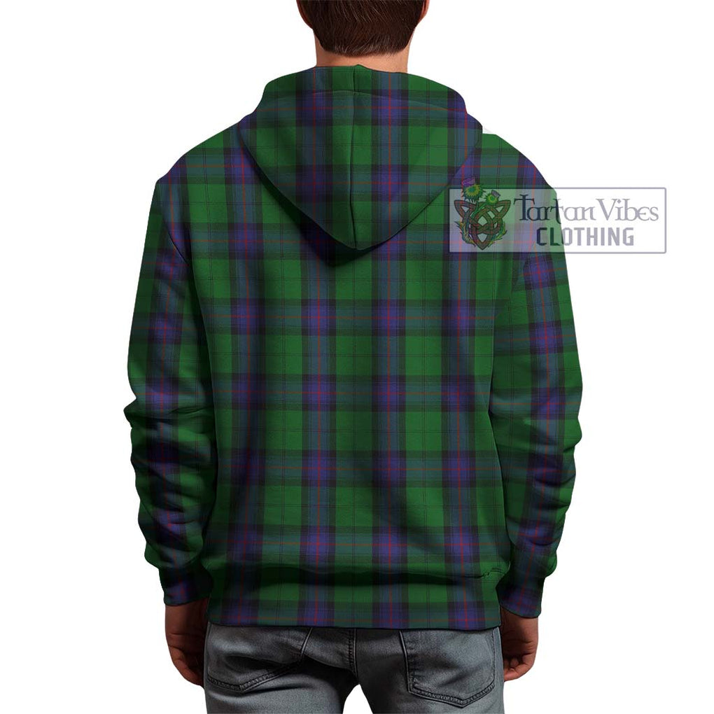 Armstrong Tartan Hoodie with Family Crest DNA In Me Style - Tartanvibesclothing Shop