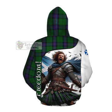 Armstrong Crest Tartan Cotton Hoodie Inspired by the Freedom of Scottish Warrior