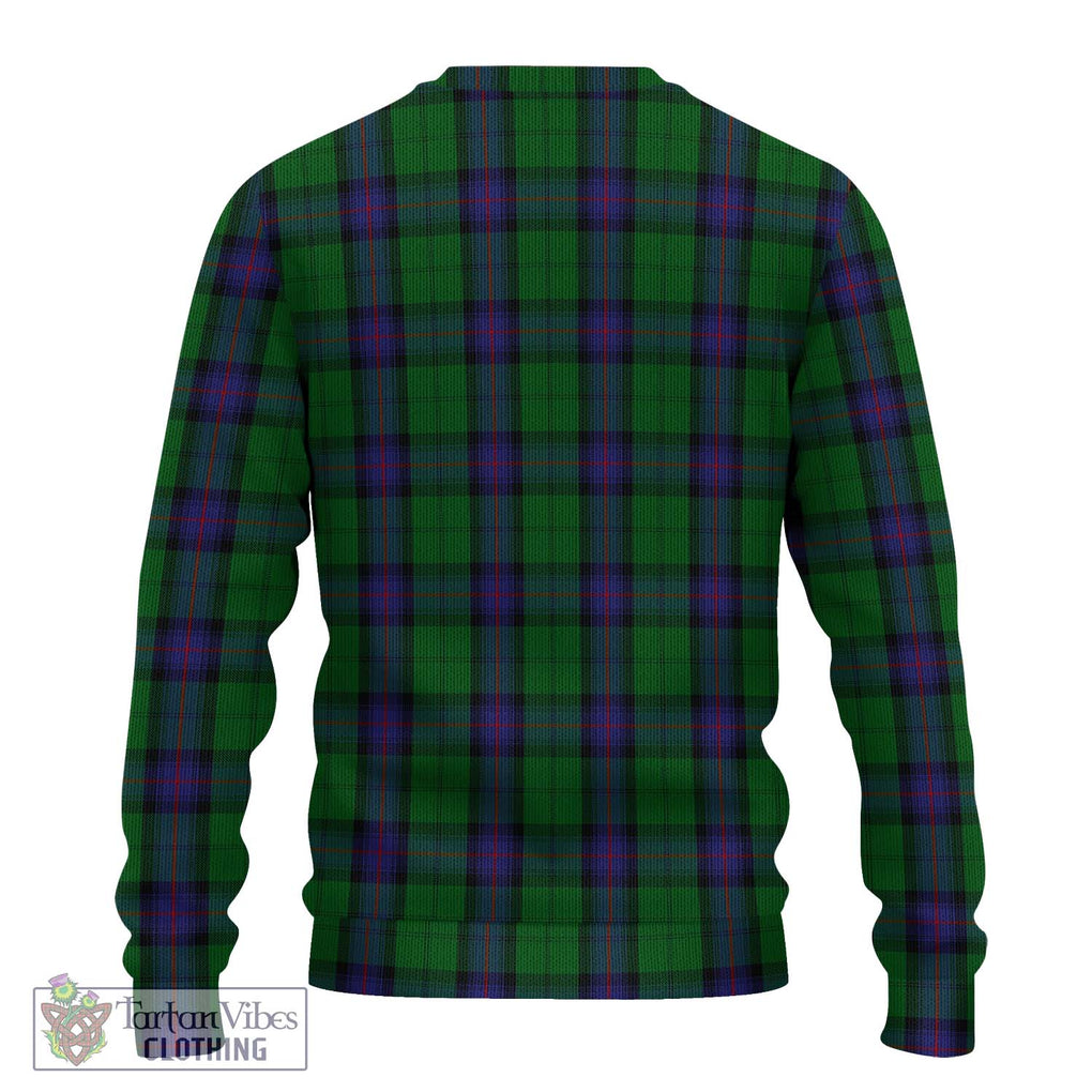 Armstrong Tartan Knitted Sweater with Family Crest DNA In Me Style - Tartanvibesclothing Shop