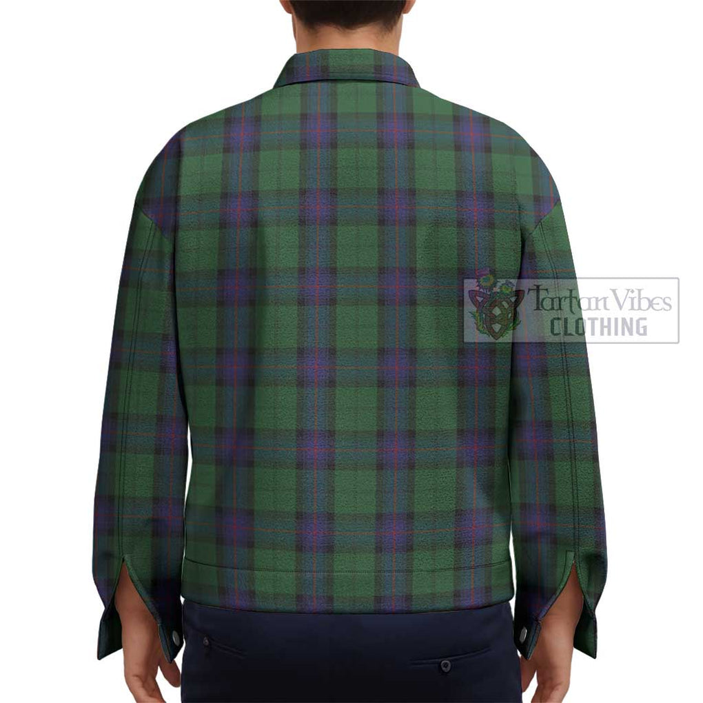 Armstrong Tartan Unisex Lapel Cotton Jacket - Tartan Vibes Clothing