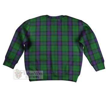 Armstrong Tartan Kid Ugly Sweater - Tartan Vibes Clothing