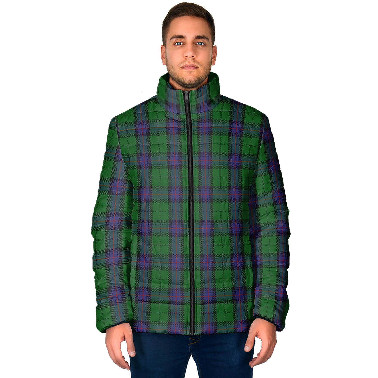 Armstrong Tartan Padded Jacket - Tartan Vibes Clothing