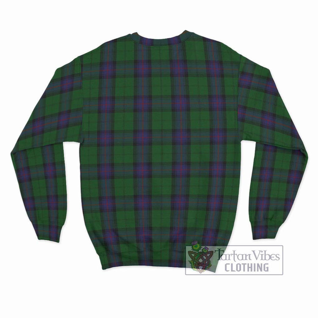 Armstrong Tartan Sweatshirt with Family Crest DNA In Me Style - Tartanvibesclothing Shop