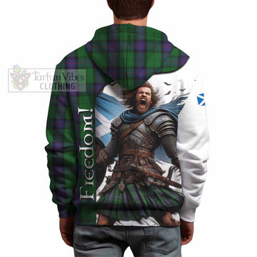 Armstrong Crest Tartan Hoodie Inspired by the Freedom of Scottish Warrior