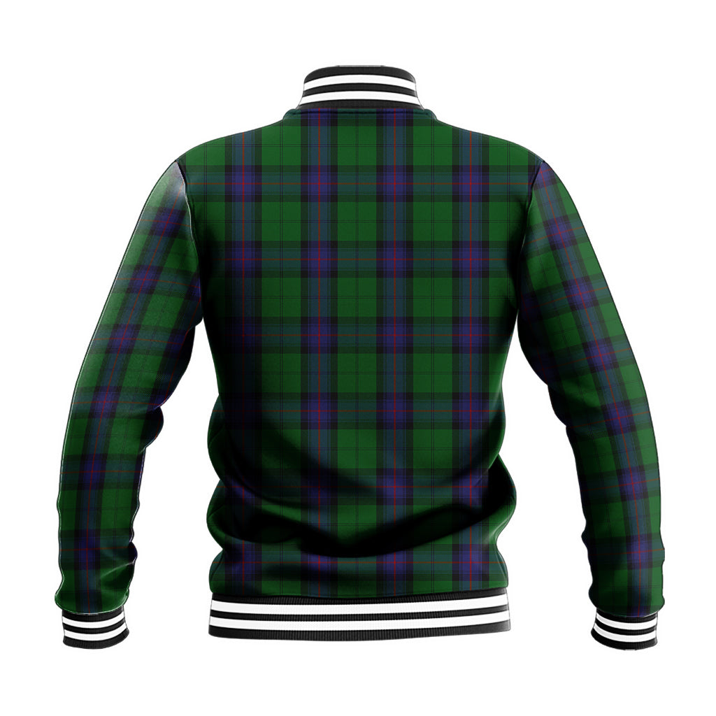 Armstrong Tartan Baseball Jacket with Family Crest - Tartan Vibes Clothing