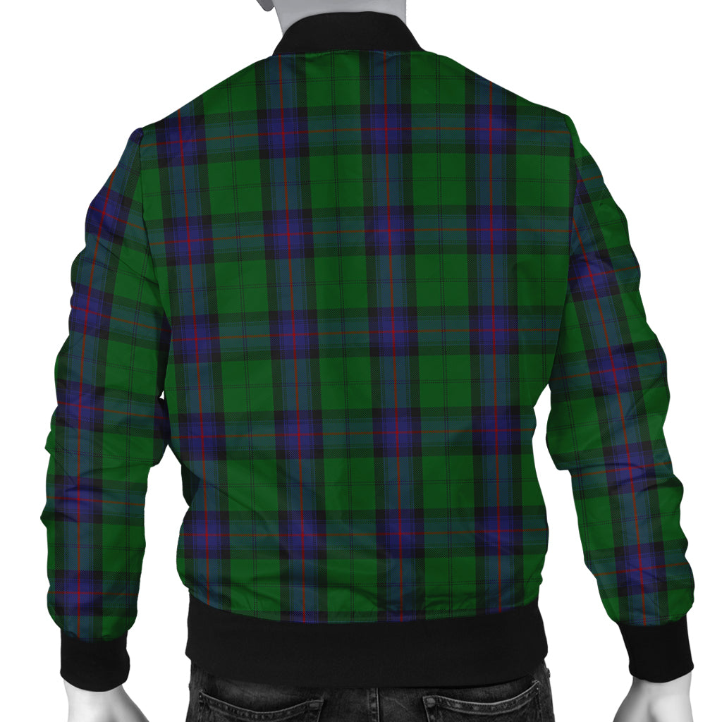 Armstrong Tartan Bomber Jacket with Family Crest - Tartanvibesclothing