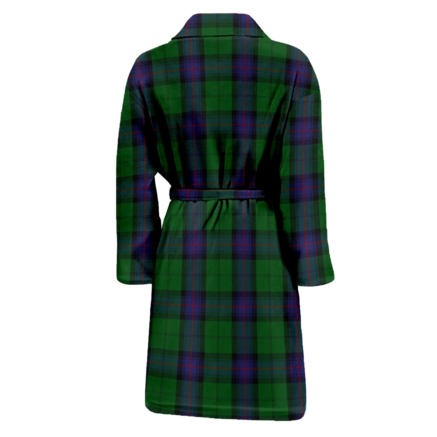 Armstrong Tartan Bathrobe with Family Crest - Tartan Vibes Clothing