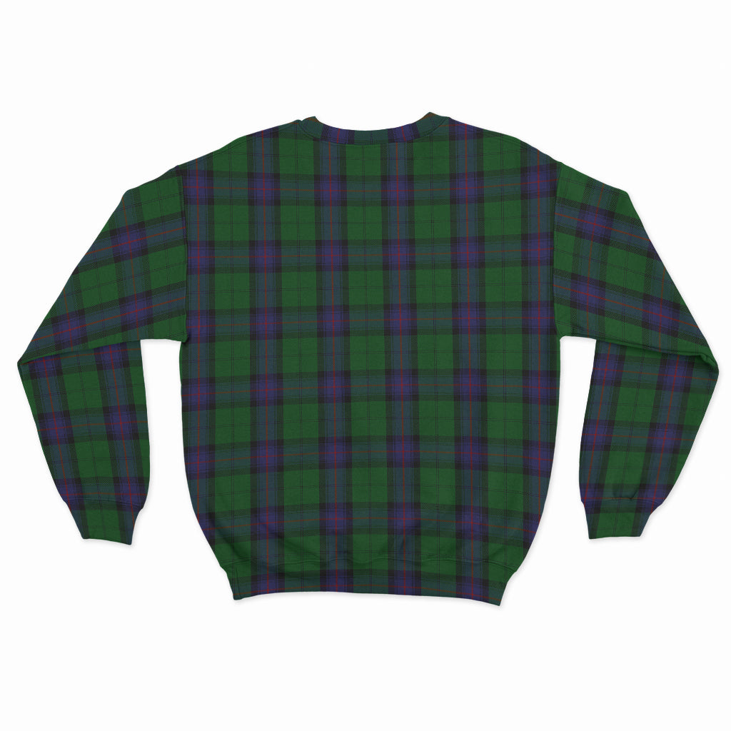 Armstrong Tartan Sweatshirt with Family Crest - Tartan Vibes Clothing