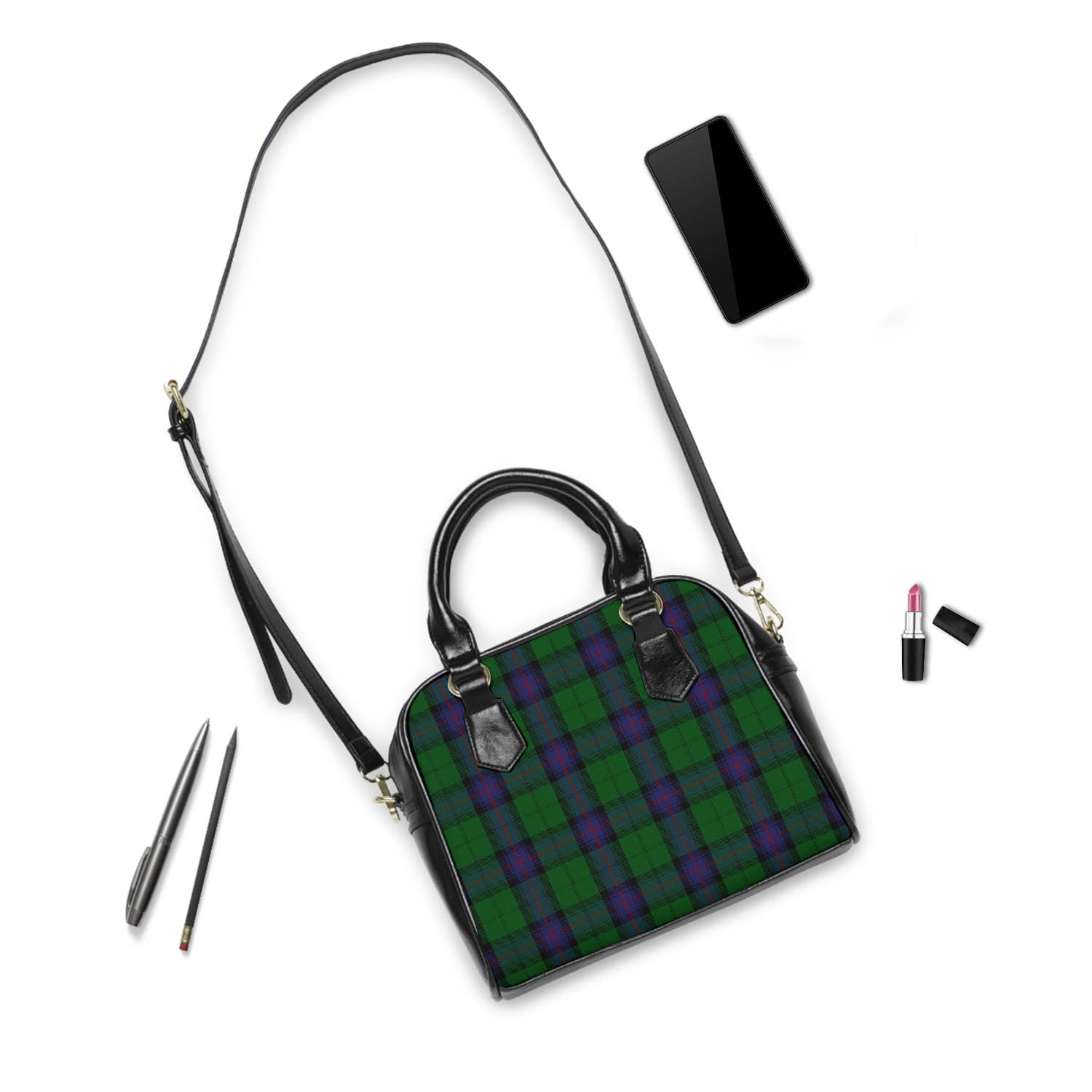 Armstrong Tartan Shoulder Handbags - Tartanvibesclothing