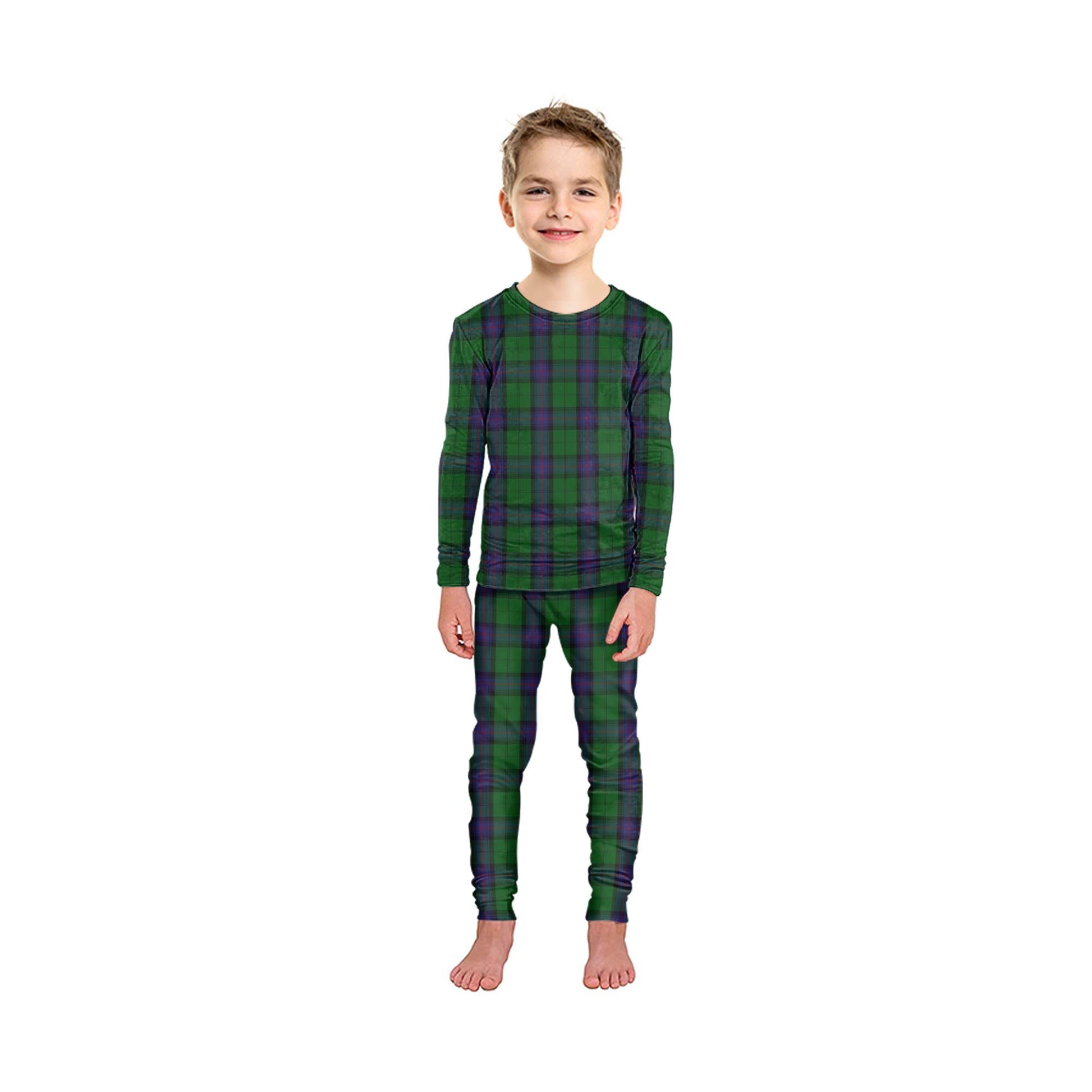 Armstrong Tartan Pajamas Family Set - Tartan Vibes Clothing