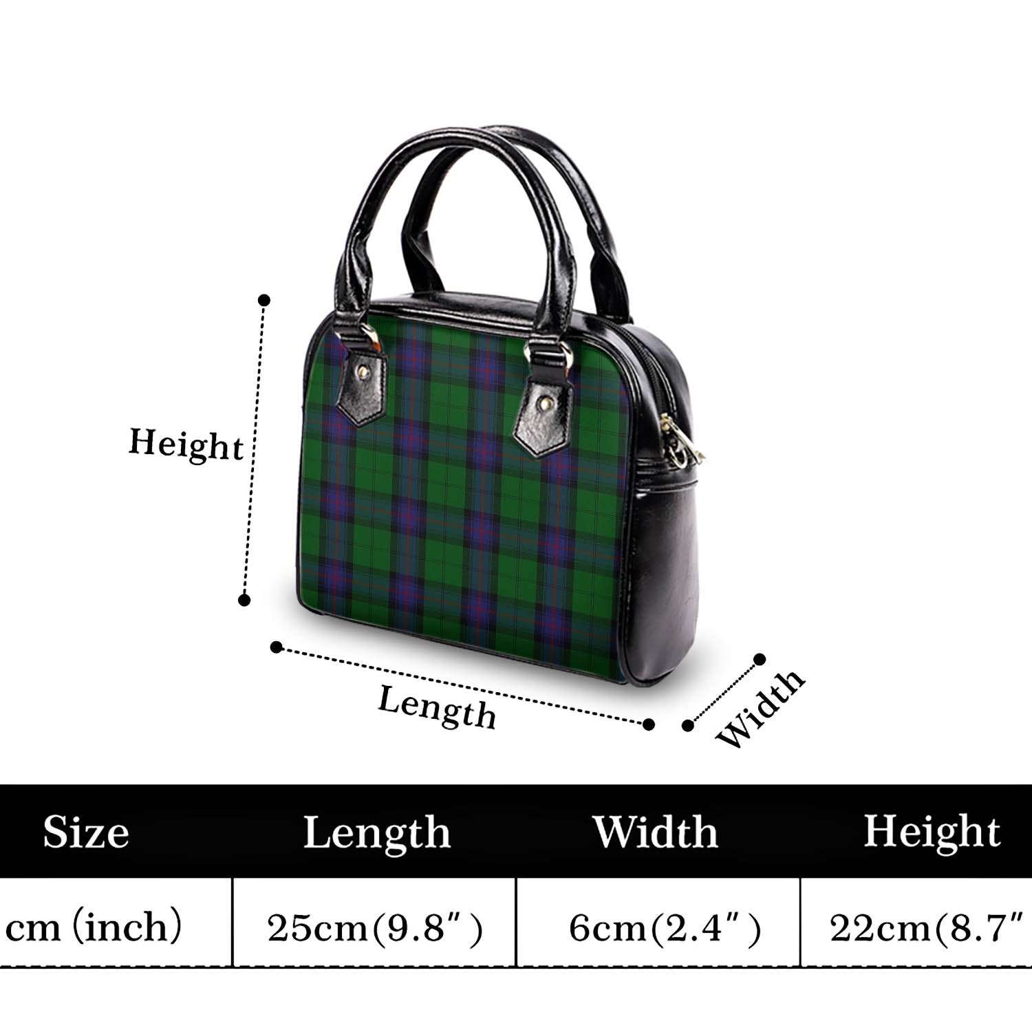 Armstrong Tartan Shoulder Handbags - Tartanvibesclothing