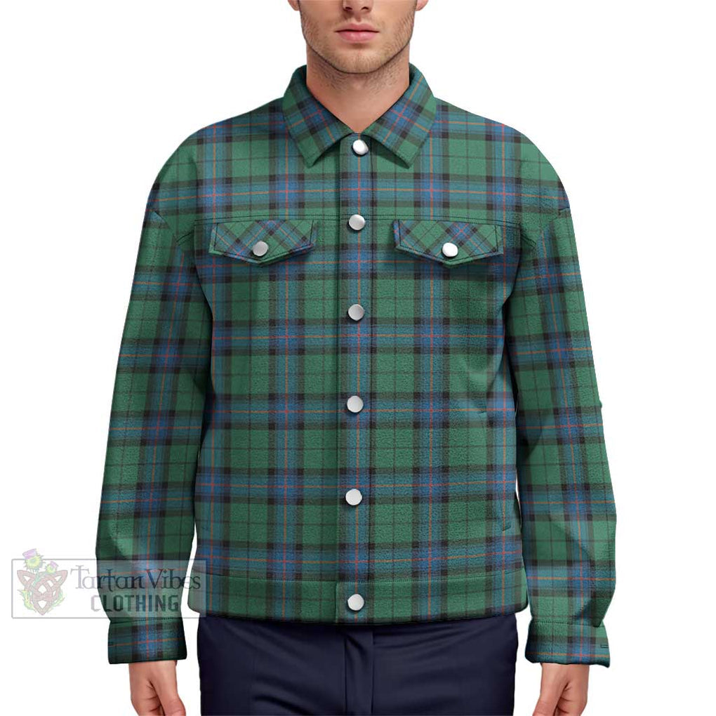 Armstrong Ancient Tartan Unisex Lapel Cotton Jacket Unisex - Tartan Vibes Clothing