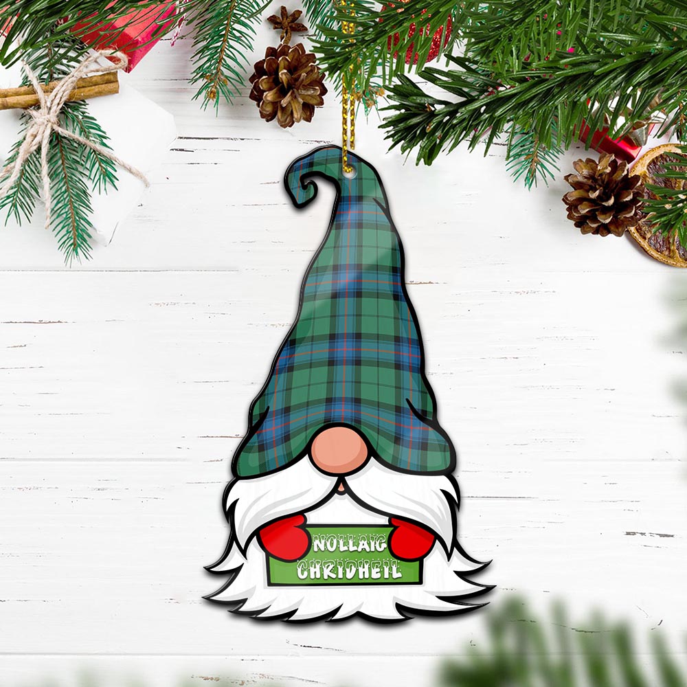 Armstrong Ancient Gnome Christmas Ornament with His Tartan Christmas Hat - Tartan Vibes Clothing