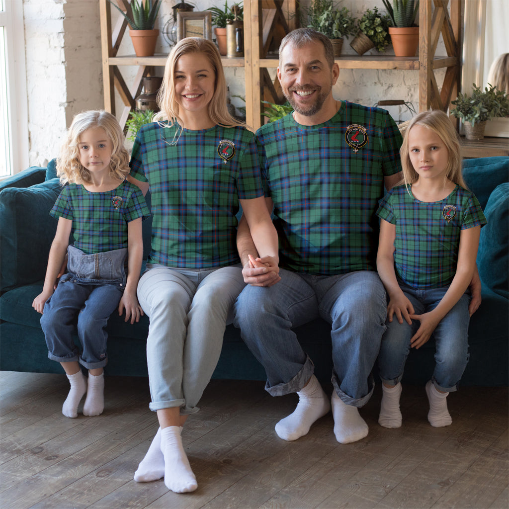 Armstrong Ancient Tartan T-Shirt with Family Crest Kid's Shirt - Tartan Vibes Clothing