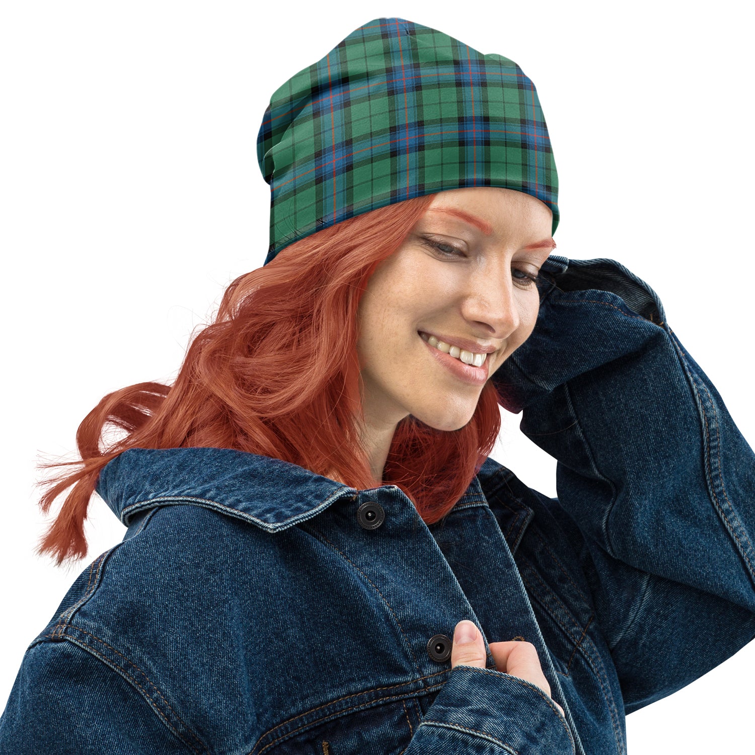 Armstrong Ancient Tartan Beanies Hat One Size 10.5*10.2 inches - Tartan Vibes Clothing