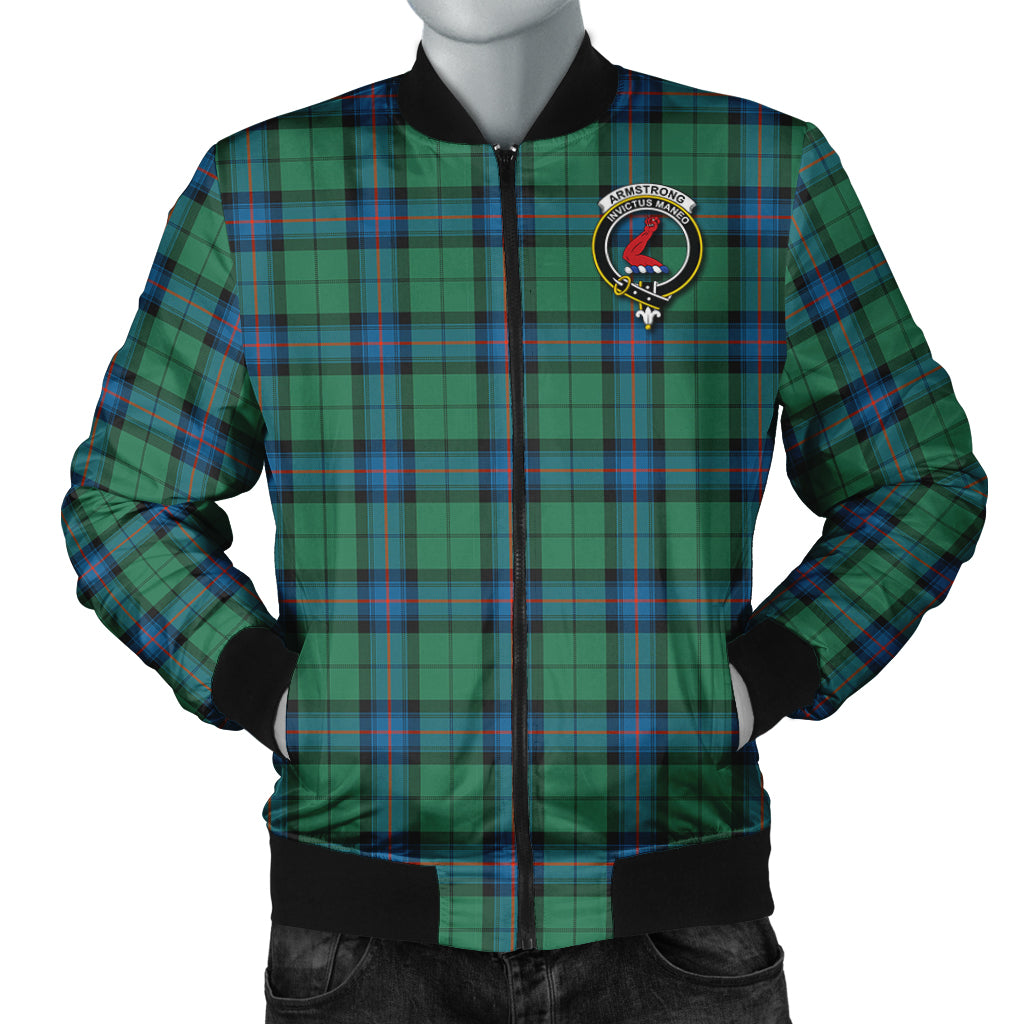 Armstrong Ancient Tartan Bomber Jacket with Family Crest Unisex - Tartanvibesclothing