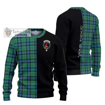 Armstrong Ancient Tartan Ugly Sweater with Family Crest and Half Of Me Style