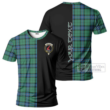 Armstrong Ancient Tartan T-Shirt with Family Crest and Half Of Me Style