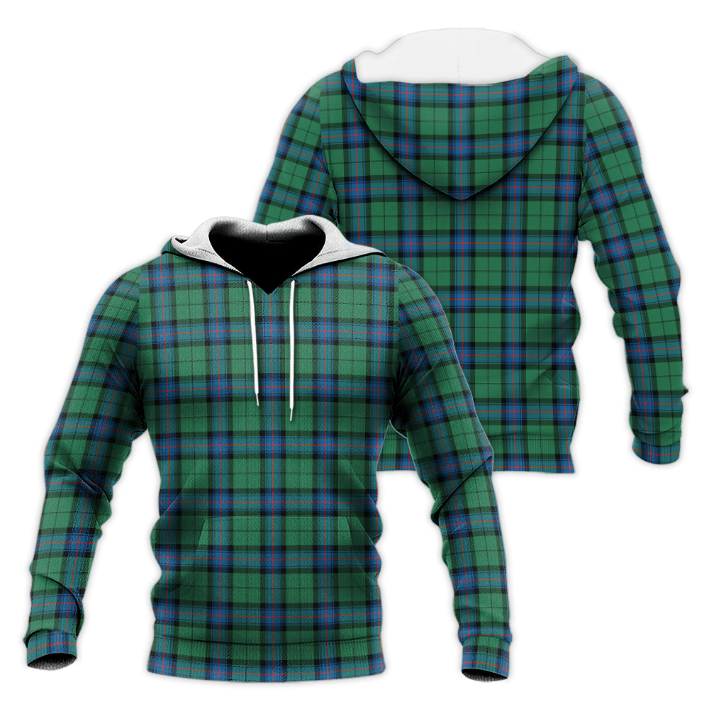 Armstrong Ancient Tartan Knitted Hoodie Unisex Knitted Hoodie - Tartanvibesclothing