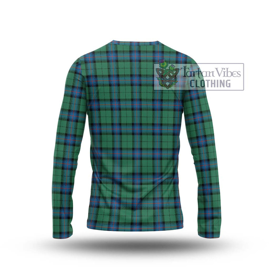 Armstrong Ancient Tartan Long Sleeve T-Shirt with Family Crest DNA In Me Style - Tartanvibesclothing Shop