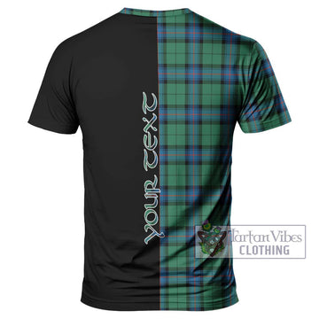 Armstrong Ancient Tartan T-Shirt with Family Crest and Half Of Me Style