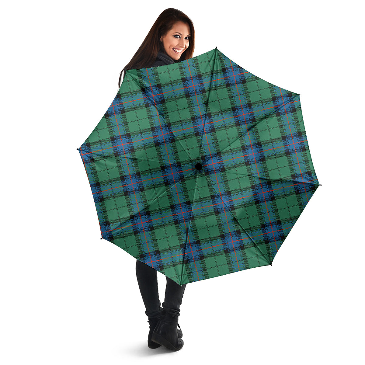 Armstrong Ancient Tartan Umbrella - Tartanvibesclothing