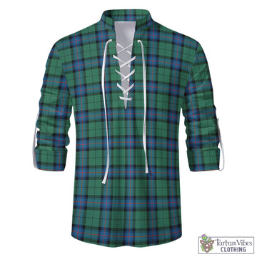 Armstrong Ancient Tartan Men's Scottish Traditional Jacobite Ghillie Kilt Shirt