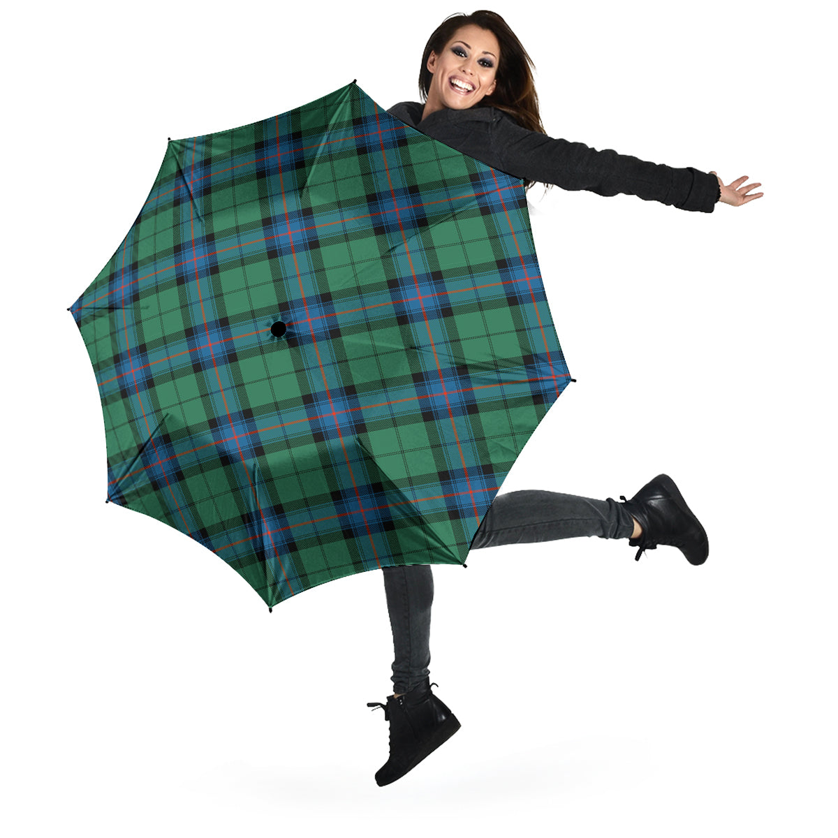 Armstrong Ancient Tartan Umbrella - Tartanvibesclothing