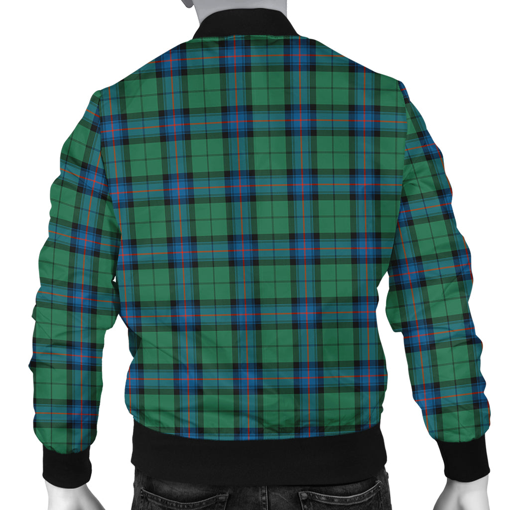 Armstrong Ancient Tartan Bomber Jacket with Family Crest - Tartanvibesclothing