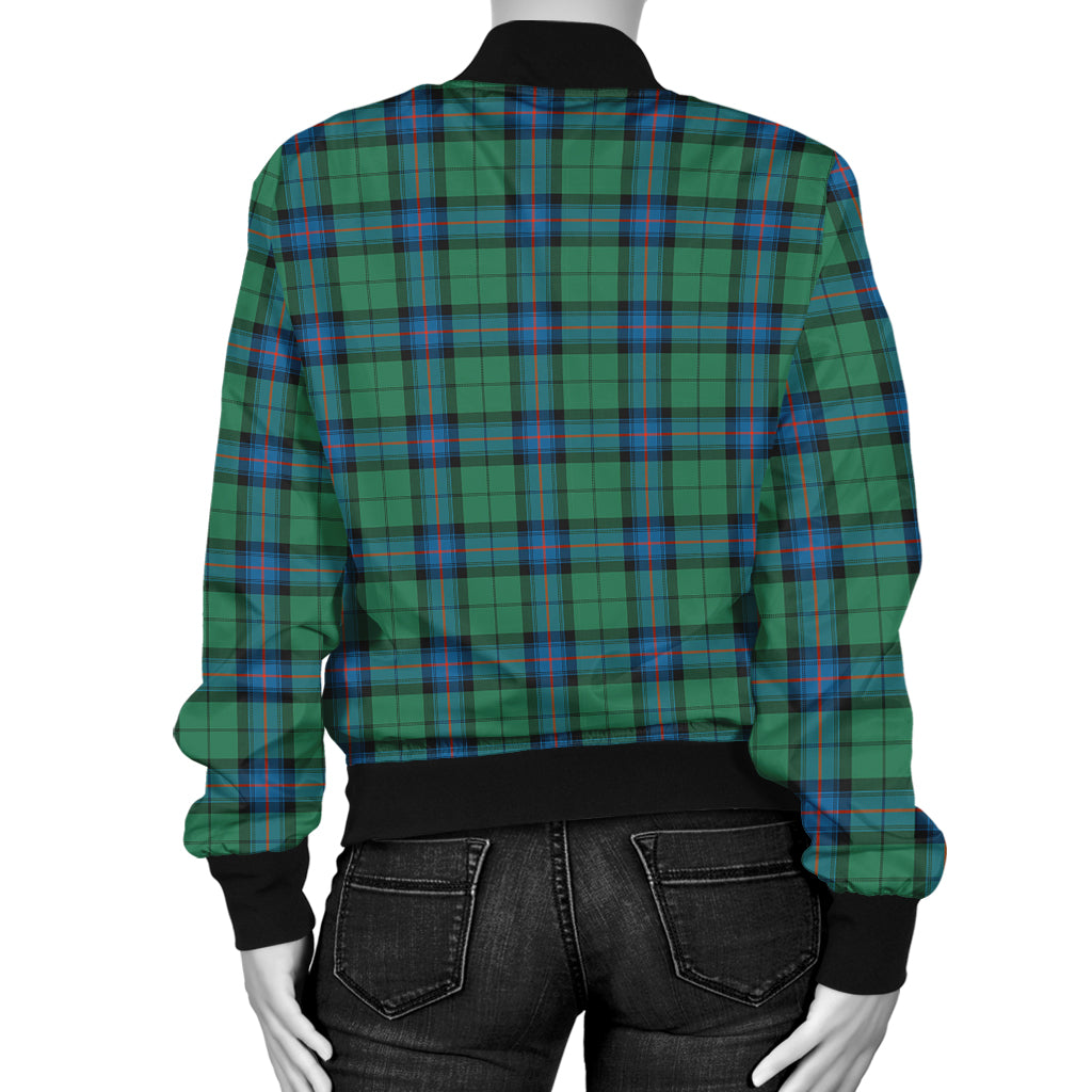 Armstrong Ancient Tartan Bomber Jacket with Family Crest - Tartanvibesclothing