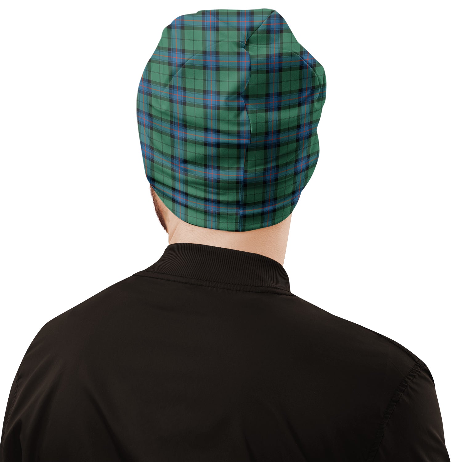 Armstrong Ancient Tartan Beanies Hat with Family Crest - Tartan Vibes Clothing