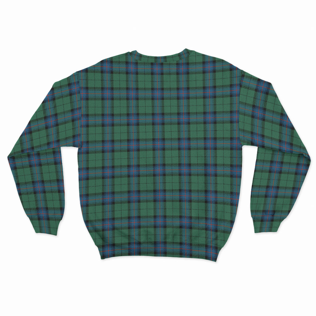 Armstrong Ancient Tartan Sweatshirt with Family Crest - Tartan Vibes Clothing